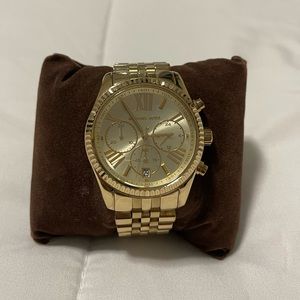 Michael Kors Lexington Chronograph Stainless Steel Bracelet Watch